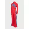 Mixed color tracksuit