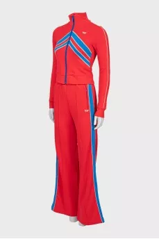 Mixed color tracksuit