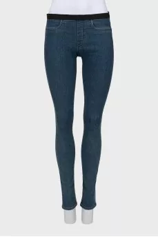 Dark blue jeggings