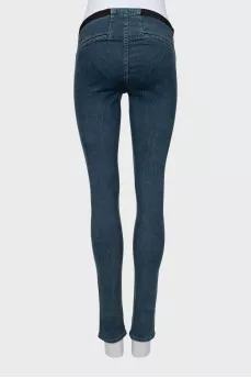Dark blue jeggings