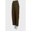 Mom fit jeans khaki