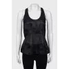 Black A-Line tank
