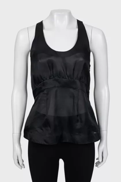 Black A-Line tank