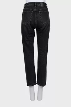 Black Button Down Jeans