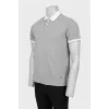 Men's mixed color polo shirt