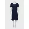 Slim fit knitted dress