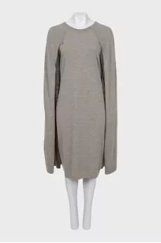 Wool slip dress
