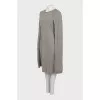 Wool slip dress