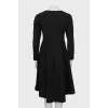 Black dress with long sleeves