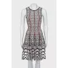 Sleeveless knitted dress
