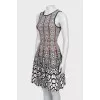 Sleeveless knitted dress