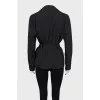 Black fitted jacket