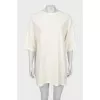 Oversized T-shirt with tag