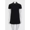 A-line dress with collar
