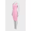 Pink bodycon dress