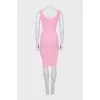 Pink bodycon dress