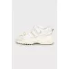Men's chunky white sneakers