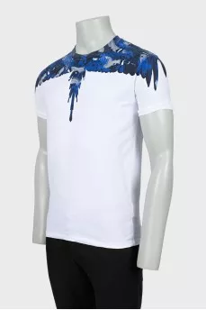 Men's T-shirt with printed top