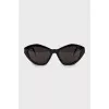 Black cat eye sunglasses