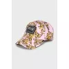 Cap with branded print
