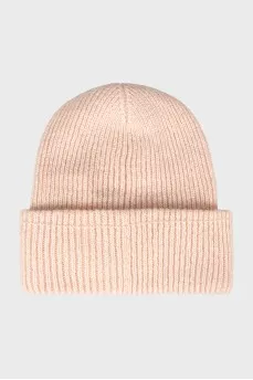 Men's hat with embroidered print