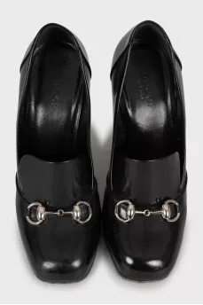 Square toe high heels