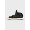 Men's sneakers made of leather and textile