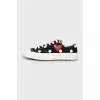 Men's sneakers with polka dots