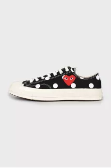 Men's sneakers with polka dots
