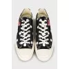 Men's sneakers with polka dots