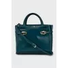 Green crossbody bag