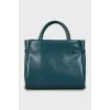 Green crossbody bag