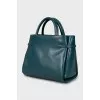 Green crossbody bag