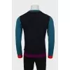 Men's knitted jumper in combined colors