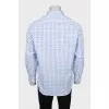 Men's plaid shirt with tag