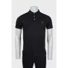 Men's polo shirt with logo