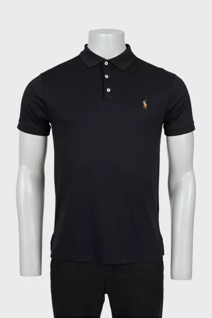 Men's polo shirt with logo