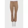 Brown high waist jeans