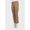 Brown high waist jeans