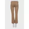 Brown high waist jeans