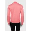 Sports jacket in branded print