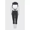 Gray suit with vest and trousers