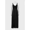 Maxi sundress with knitted top