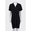 Slim fit dress with pockets