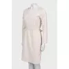 Tie back fitted dress