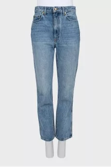 Light blue straight fit jeans