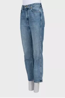 Light blue straight fit jeans
