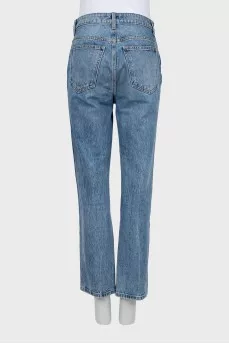 Light blue straight fit jeans
