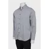 Men's geometric print shirt