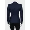 Blue fitted jacket